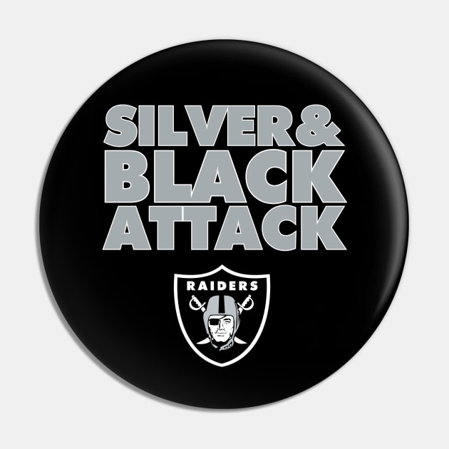 The Silver & Black Attack is Back! Pin by capognad