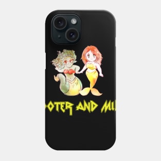 Cooter and Minx Cute Metal Phone Case