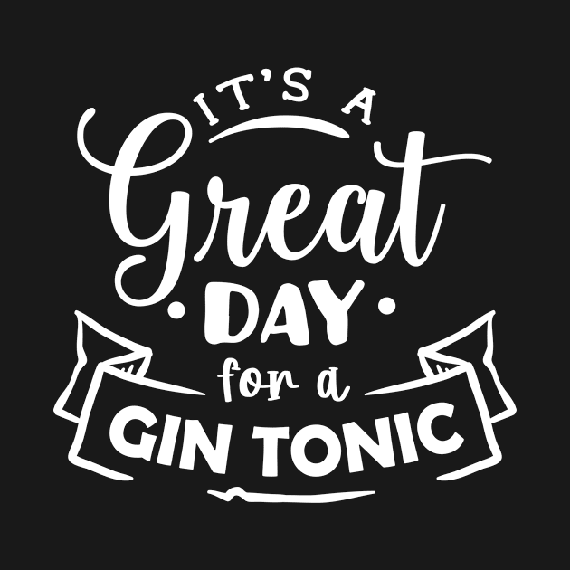 Gin Tonic Fan Cool Quote Cocktail Love by BlueTodyArt