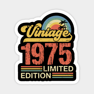 Retro vintage 1975 limited edition Magnet