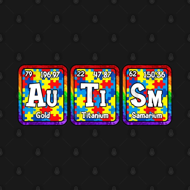 Autism Periodic Table Elements Chemistry by specaut