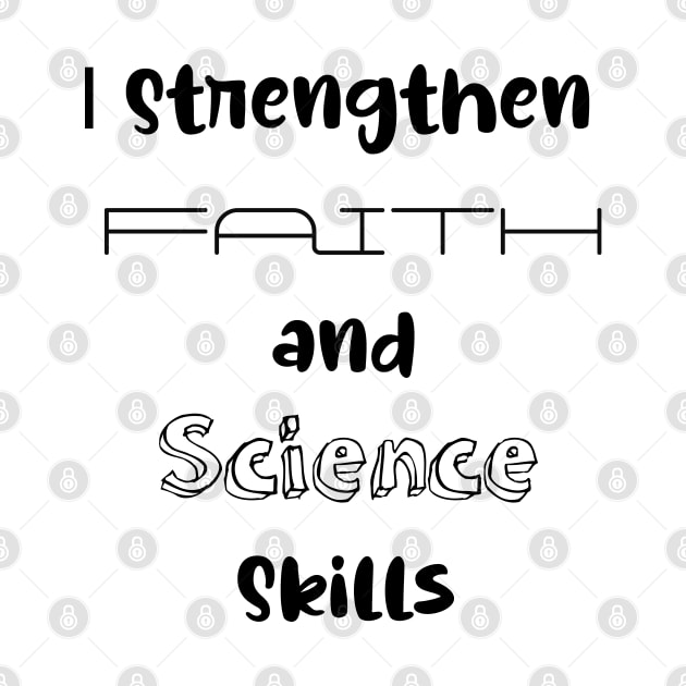 Catholic School Science T-shirt by Praiseworthy Essentials