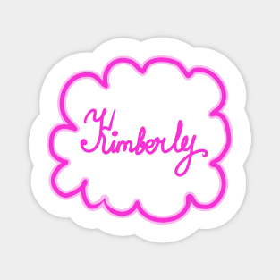 Kimberly. Female name. Magnet