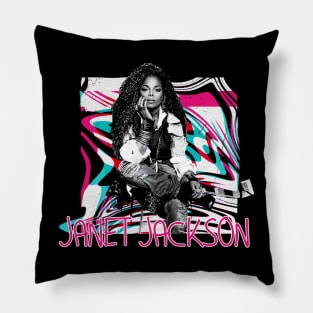 janet jackson Pillow