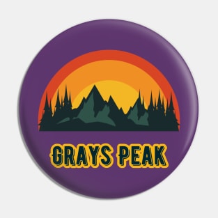 Grays Peak Pin