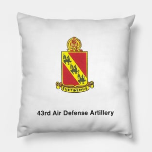 43rd Air Defense Artillery Pillow