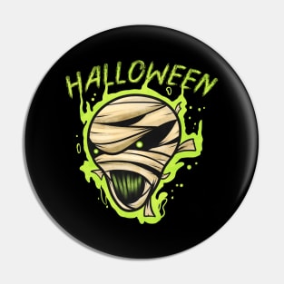 Scary Evil Horror Halloween Mummy Costume Halloween Pin