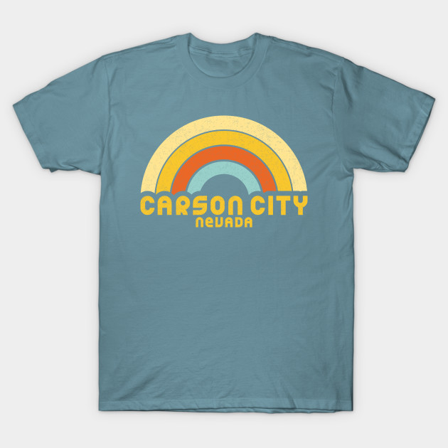 Disover Retro Carson City Nevada - Carson City Nevada - T-Shirt