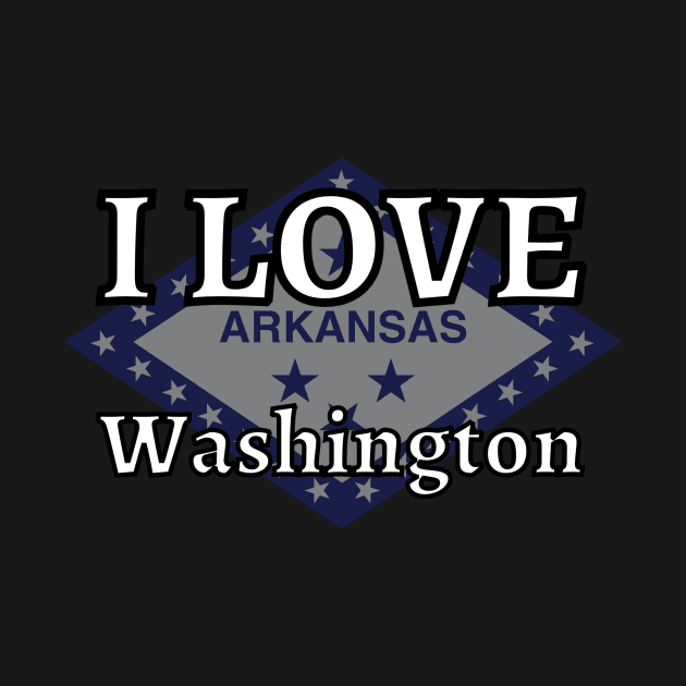 I LOVE Washington | Arkensas County by euror-design