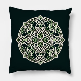 Eternal Celtic Knotwork Mandala Art 2 Pillow