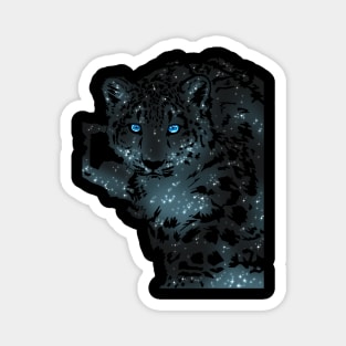 Star Leopard Magnet