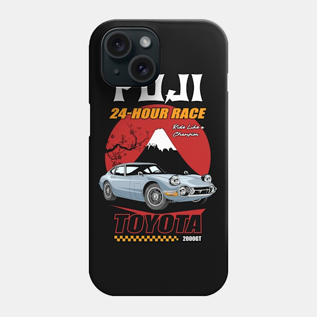 Toyota 2000GT Car Phone Case by milatees