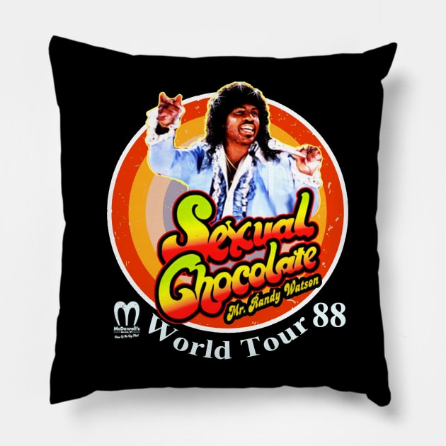 Randy Watson and Sexual Chocolate Pillow by RboRB