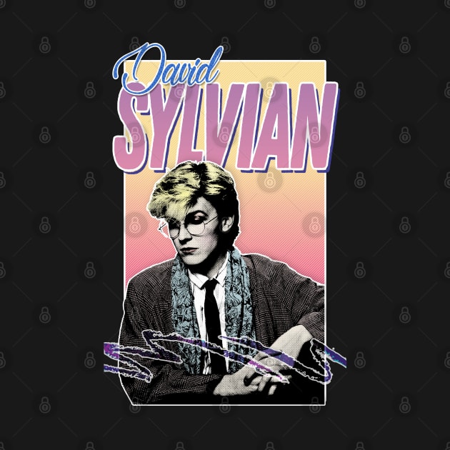 David Sylvian 80s Aesthetic Fan-art Design by DankFutura