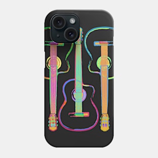 Rainbow Guitar Phone Case