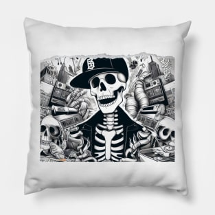 Bones Rapper Pillow