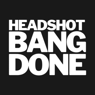 Headshot Band Done - Leon Edwards UFC T-Shirt