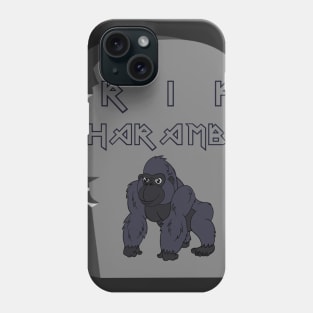 R.I.P Harambe Phone Case