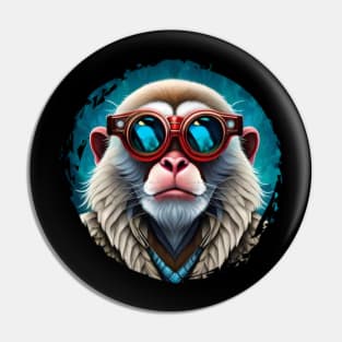 Cool Monkey in Sunglasses Pin