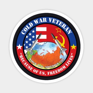 Cold War Veteran Magnet