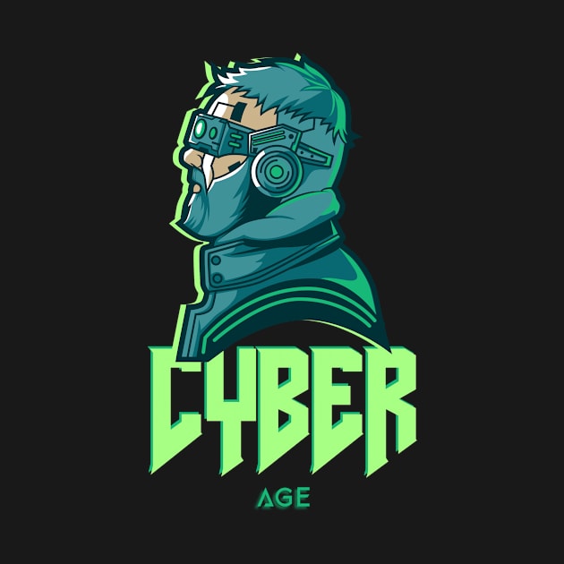 Cyberage Cyberpunk Age 2077 by Here Comes Art