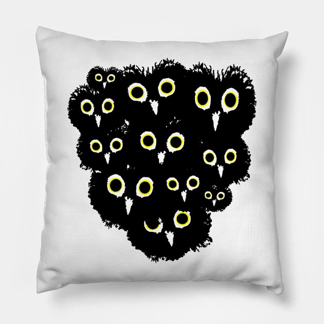 Owls Pillow by Bongonation