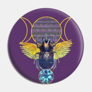 Scarab Ritual Pin