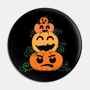 Pumpkin Family Pin