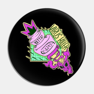 Yatta! Milk Drink: Virus Killer (Grape) Pin