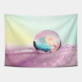 Dreamy Feather Drop Tapestry