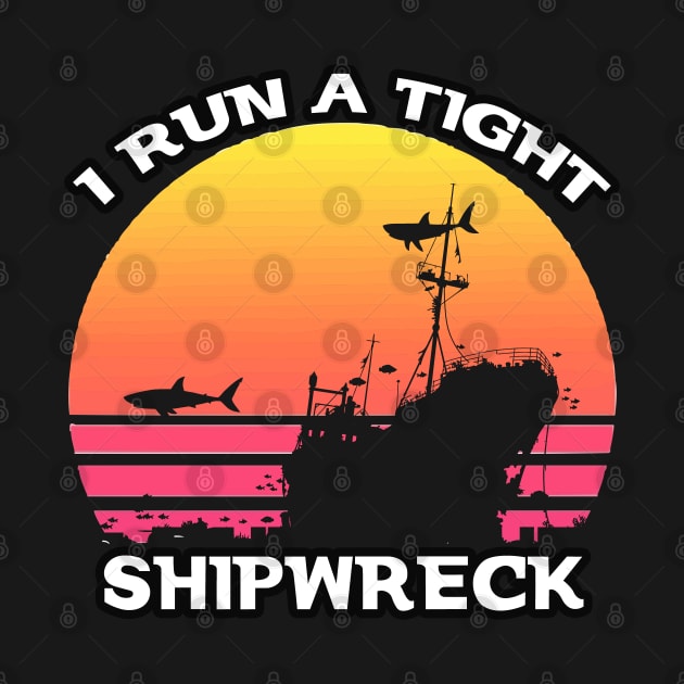 VANTAGE I RUN TIGHT SHIPWRECK by AdeShirts