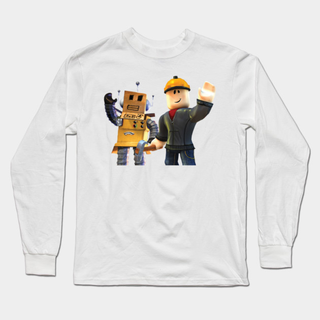 Roblox Roblox Game Roblox Characters Roblox Camiseta Manga Larga Teepublic Mx - camisetas beisbol roblox teepublic mx