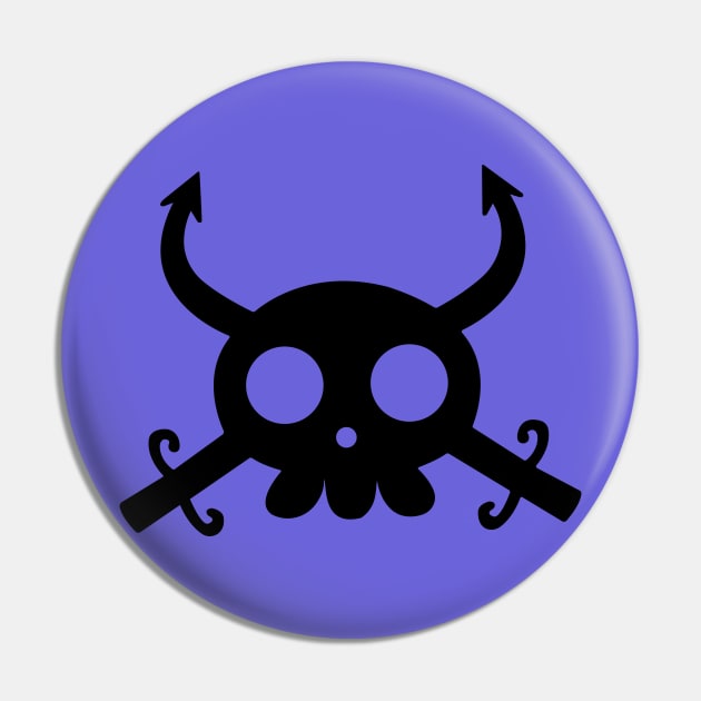 Ivankov Jolly Roger Pin by onepiecechibiproject