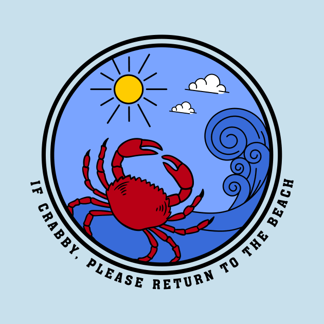 Crab and sun by My Happy-Design