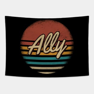 Ally Retro Style Tapestry