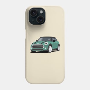 Car sport  mini retro army Phone Case