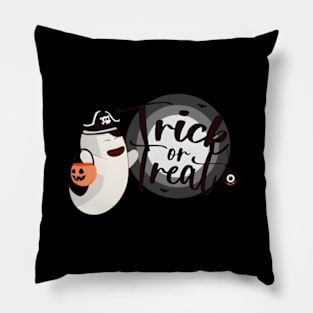 Trick Or Treat Let'S Ghost Pillow