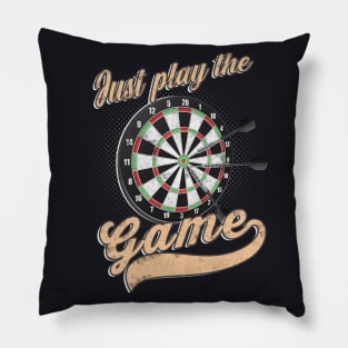 Just play the Game Darts Gift Pillow