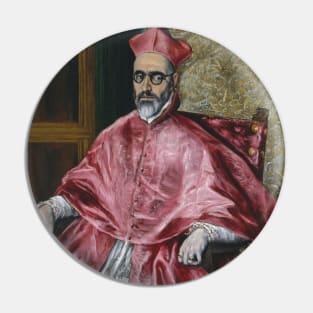 Cardinal Fernando Nino de Guevara by El Greco Pin