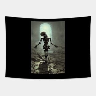 Skeleton Romance Tapestry