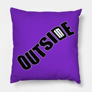 Outside In Logo 4: The Next Generation Pillow