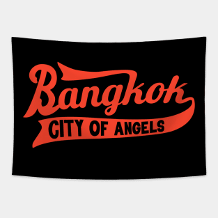 Stylish Bangkok Lettering Tapestry