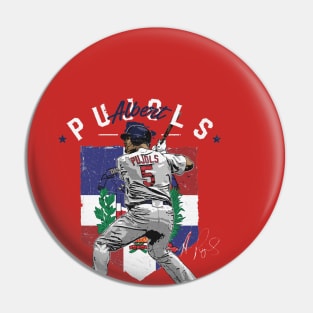 Albert Pujols St. Louis Country Flag Pin