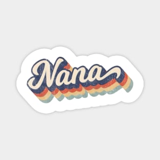 Retro Nana Mother's Day Magnet