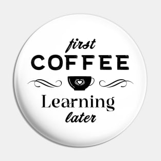 Coffee Quotes Pin