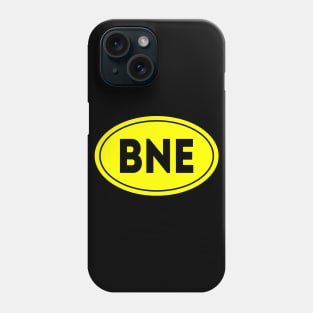 BNE Airport Code Brisbane International Airport Australia Phone Case