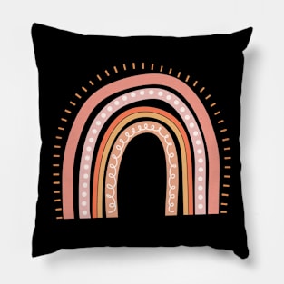 Pink Rainbow Pillow