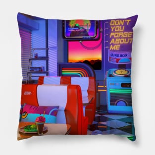 Retrowave Dine & Dream Pillow