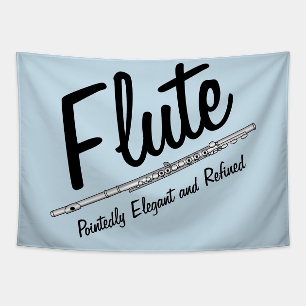 Elegant Flute Tapestry by Barthol Graphics