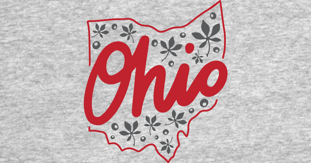 Ohio Script Graphic - Ohio - T-Shirt | TeePublic